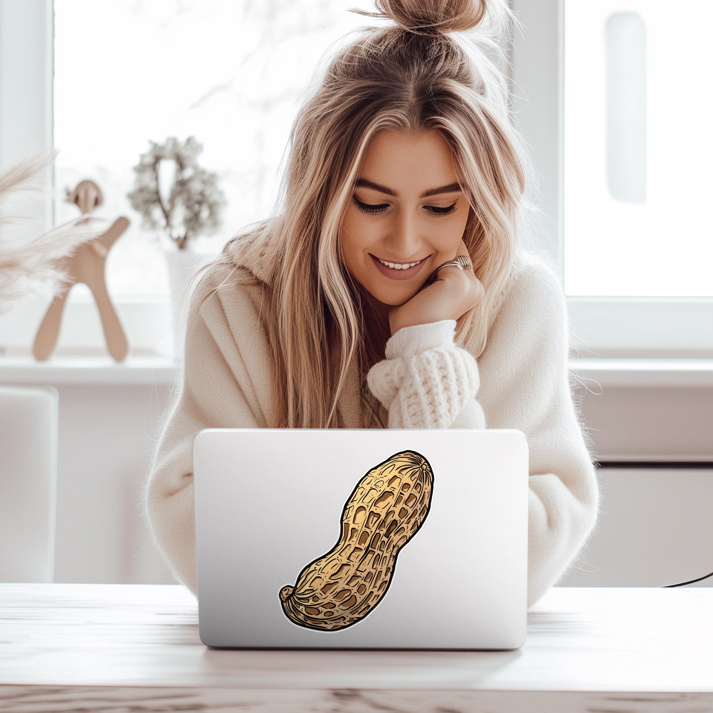 Peanut  - Decal